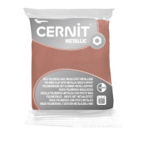 Cernit metallic, 56g, pink gold, 1kpl