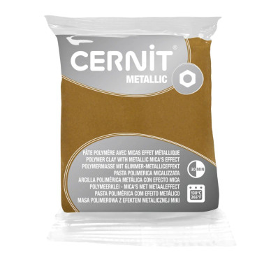 Cernit metallic, 56g, 053 rich gold, 1kpl