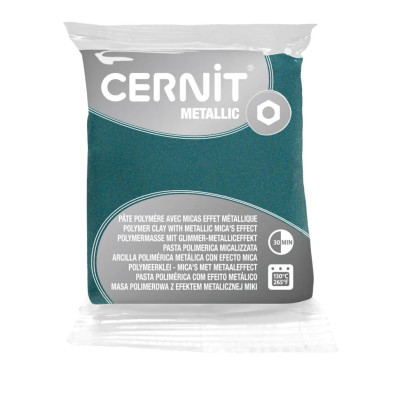 Cernit metallic, 56g, 054 Turquoise Gold, 1kpl