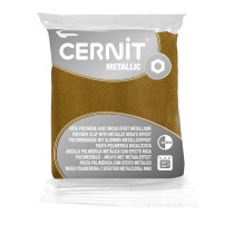Cernit metallic, 56g, antique gold, 1kpl