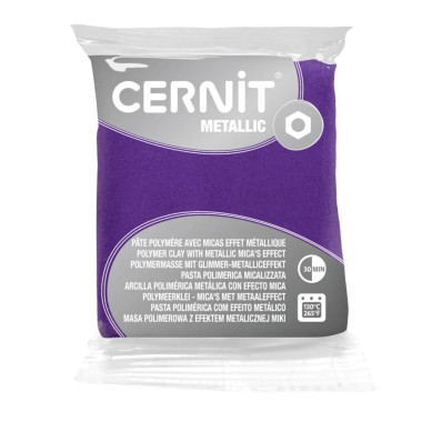 Cernit metallic, 56g, 900 violet, 1kpl