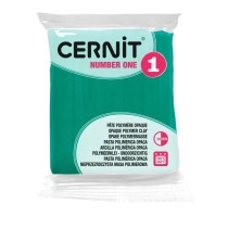 Cernit number one, 56g, green, 1kpl