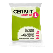 Cernit number one, 56g, lime green, 1kpl