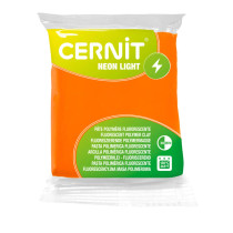 Cernit Neon light, 56g, orange, 1kpl