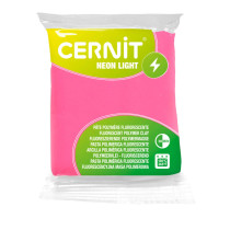 Cernit Neon light, 56g, fuchsia, 1kpl