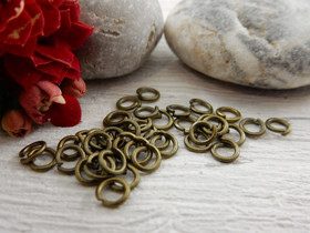 Välirengas, 4x0,7mm, avattava, pronssi, 100kpl