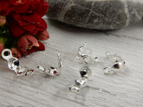 Solmusuoja 4x7mm, kirkashopea 20kpl