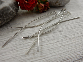 Korupiikki tasapää, 50x0,7mm, kromi, 50kpl