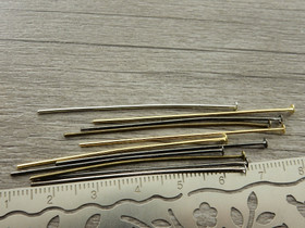 Korupiikki tasapää, 50x0.8mm, mixsetti, 50kpl