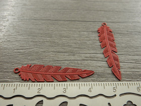 Sulkariipus 34x8mm, punainen, 1kpl