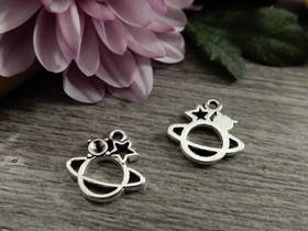 Planeettariipus, 13x12mm, kromi, 1kpl