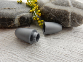 Turvalukko, 24x9mm, hopea, 1kpl