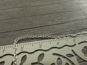 Ovaaliketju, 2x1.5x0.5mm, kirkashopea, 1m