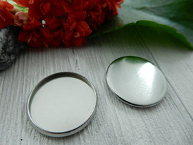 Kapussipohja ilman lenkkiä, 20mm, rst, 1kpl