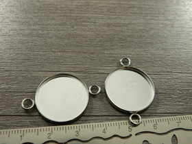 Kapussipohja linkki, 12mm, rst, 1kpl