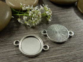 Kapussipohja linkki, 12mm, kromi, 1kpl