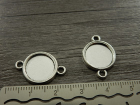 Kapussipohja linkki, 12mm, kromi, 1kpl