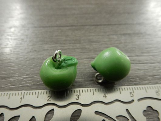 Omenariipus, 15x12mm, vihreä, 1kpl