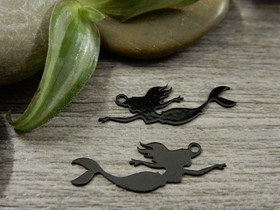 Merenneitoriipus, 24x8mm, musta, 1kpl