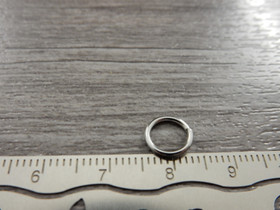 Välirengas, 8x1mm, avattava, rst, 50kpl