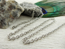 Ankkuriketju, 3x2.4x0.5mm, rst, 1m