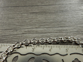 Roloketju, 4x1mm kirkashopea, 1m