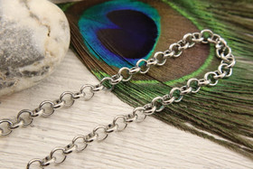 Roloketju, 5x1.3mm, kromi, 1m