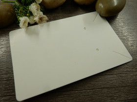 Korukortti, 6x9cm, valkoinen, 1kpl