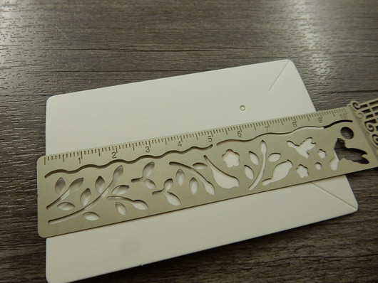 Korukortti, 6x9cm, valkoinen, 1kpl