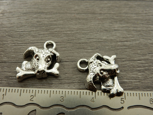 Koirariipus, 15x15mm, kromi, 1kpl