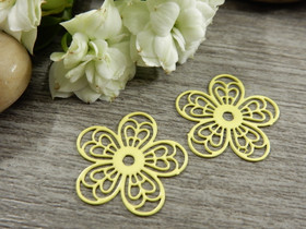 Kukkariipus, 18mm, keltainen, 1kpl