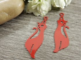 Kissariipus 27x9mm, punainen, 1kpl