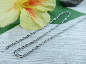 Ankkuriketju, 2.4x1.7x0.5mm, rst, 1m