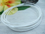 Vahattu nyöri, 1mm, valkoinen, 1m