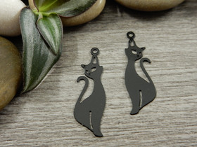 Kissariipus 27x9mm, musta, 1kpl