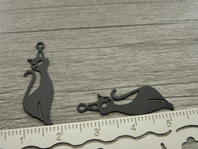 Kissariipus 27x9mm, musta, 1kpl