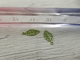 Lehtiriipus, 11x5mm, vihreä, 1kpl