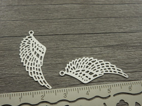 Siipiriipus, 32x13mm, kromi, 1kpl