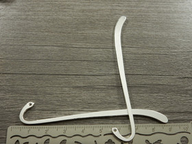 Kirjanmerkki 86mm, kirkashopea, 1kpl