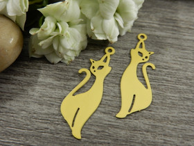 Kissariipus 27x9mm, keltainen, 1kpl