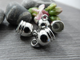 Nauhanpää, 10x14mm, kromi, 10kpl