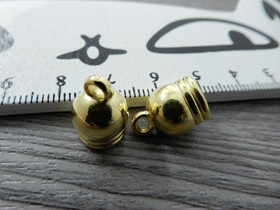 Nauhanpää, 10x14mm, kulta, 10kpl