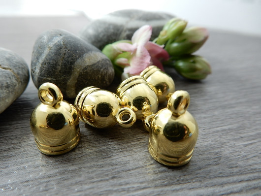 Nauhanpää, 8x13mm, vaaleakulta, 10kpl