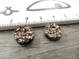 Kapussi rösöpinta, 12mm, ruskea, 1kpl