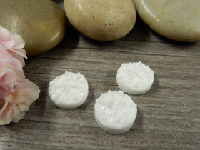 Kapussi rösöpinta, 12mm, valkoinen, 1kpl