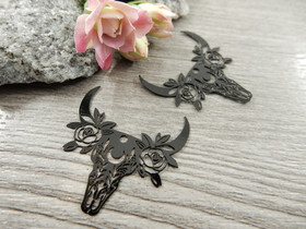 Kalloriipus, 28x30mm, musta, 1kpl