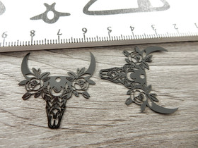 Kalloriipus, 28x30mm, musta, 1kpl