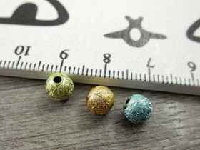 Akryylihelmi stardust, 6mm, mixsetti, 20kpl