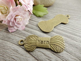 Lankakeräriipus, 31x12mm, pronssi, 1kpl