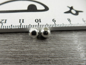 Metallihelmi, 6mm, kirkashopea, 20kpl